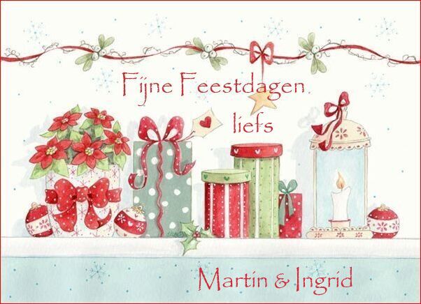 Fijne feestdagen I&…